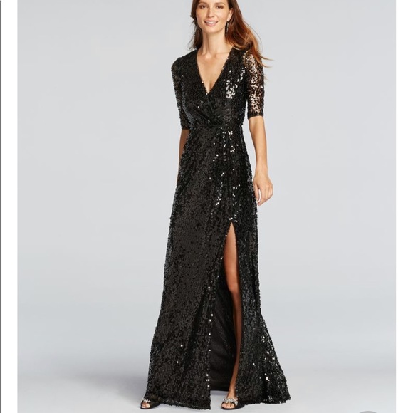 Jenny Packham Dresses & Skirts - Size 12 Wonder by Jenny Peckham black sequin dress
